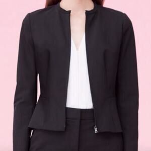 Rebecca Taylor Ava Jacket Black size 4